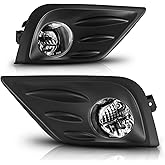 AUTOWIKI Fog Lights for 2016-2018 Nissan Altima 4 Door Sedan With DRL Function 2PCS OEM Fog Lamps Replacement