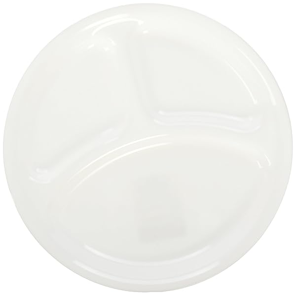 Livingware 10.25" Divided Dish [Set of 6]