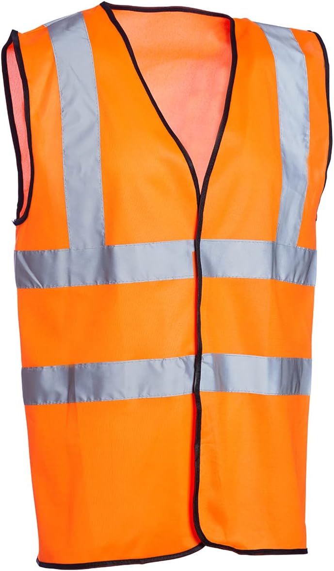 Blackrock Hi-Vis Vest Orange Reflective Safety Workwear EN20471
