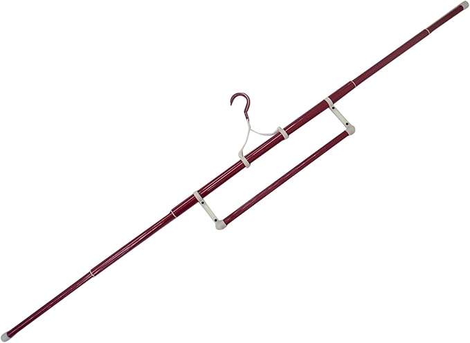 Amazon Co Jp 着物ハンガー 日本製 帯掛け付 2本セット 服 ファッション小物