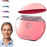 Smbrige Face Massager Tool 4 Color Modes Red Light Therapy for Face Neck Skin Care at Home ,Gua Sha Facial Tools, Pink