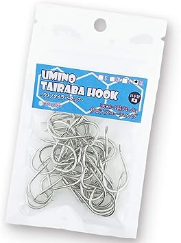 Amazon Umino ウミノ タイラバフック Sサイズ Llサイズ 徳用 タイラバ 仕掛け バラ針 アシストフック 自作 Llサイズ 44本入 ロックリンク Rock Link フック 針
