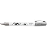 Sharpie 35560 Paint Marker, Oil Base, Medium Point, Silver