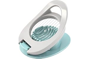 Qancekoo Egg Slicer Easy to Clean Egg Cutter with Stainless Steel Wire for Kitchen Soft Fruit, Strawberrys Kiwis Sandwiches S