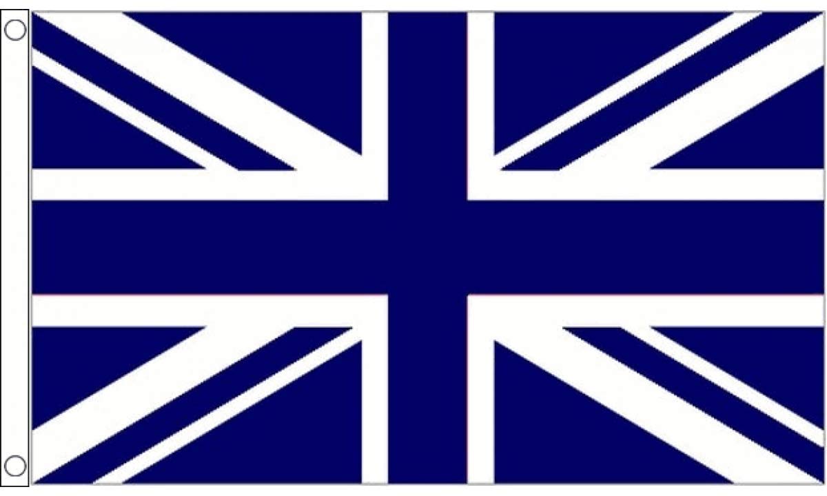 AZ FLAG - Union Jack Navy Blue Flag - 2x3 Ft - 100D Polyester United Kindgom Banner with Two Metal Grommets - Fade Resistant - Vivid Colors - 2' x 3' Feet - 90x60 Cm