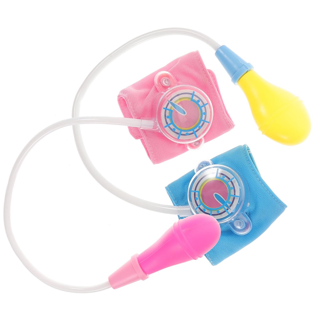 NUOBESTY 2PCS Kids Family Doctor Toys Toys Kids Pretend Play Doctor Nurse Role Play Game for Child Children Random Color