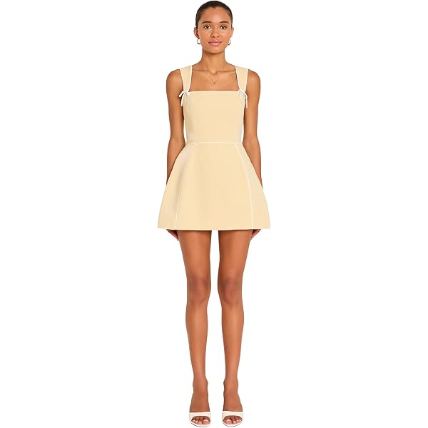 Amazon.com: Amanda Uprichard Women's Adelene Midi Dress, Imogen, M :  Clothing, Shoes & Jewelry