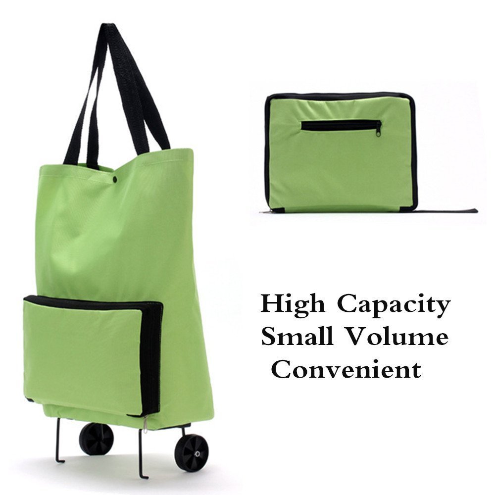 Wheel Shopping Bags Luggage Storage Package Folding Stretching