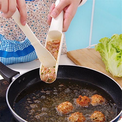 Meat Baller Scoop - Meatball Maker - 1 Set Meatball Maker Useful Pattie Meatball Fish Ball Burger Set DIY Home Cooking Tool Kitchen Accessories - Meatball Scoop
