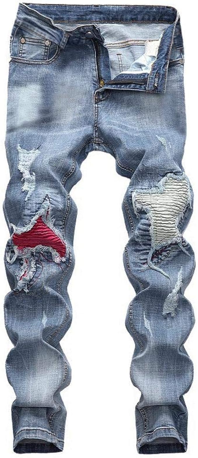 Men's Jeans Slim Fit Jeans for Men Denim Jeans Fashion Basic Streetwear