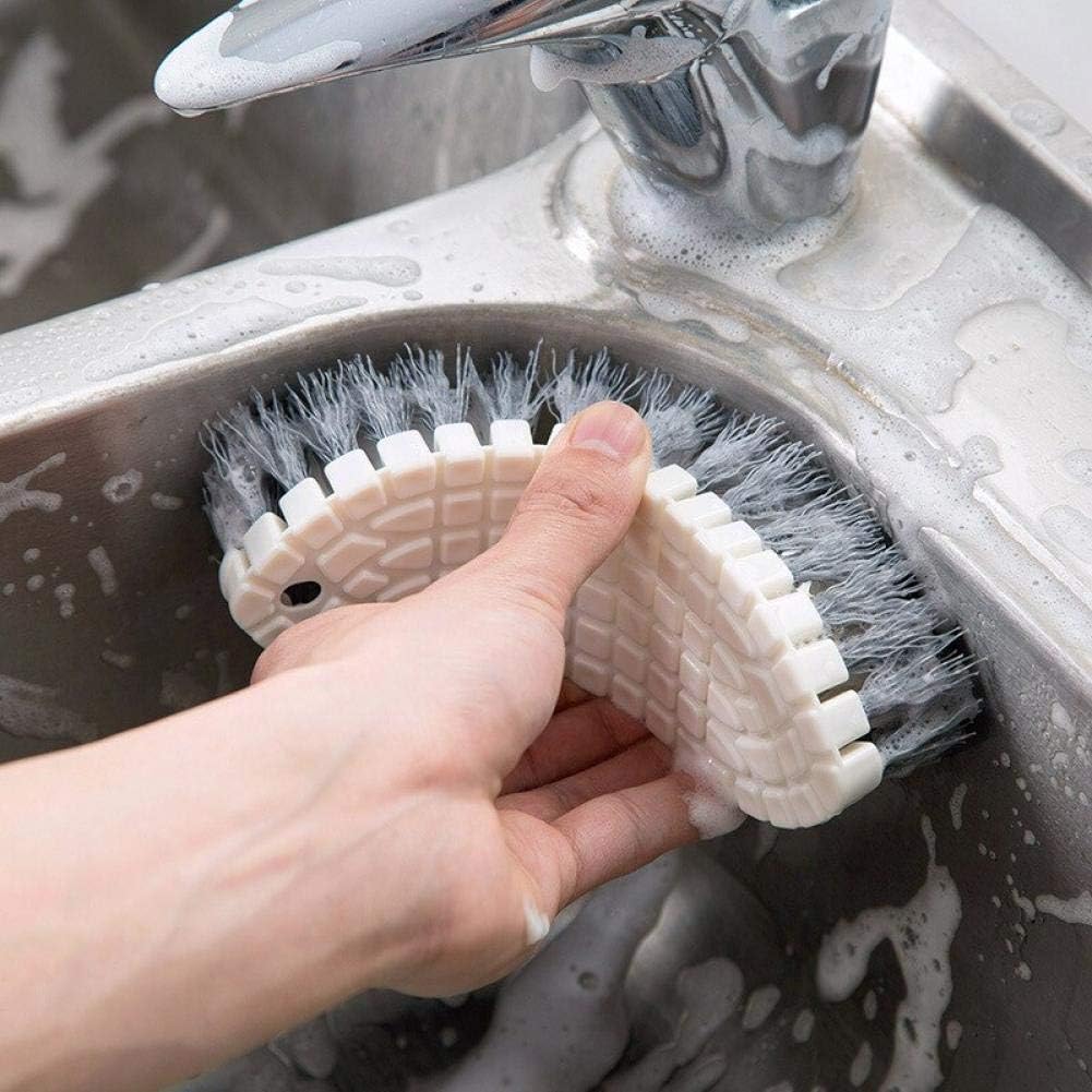 Flexible Cleaning Brush Kitchen Bathroom Sink Brush Corner Laundry Bath