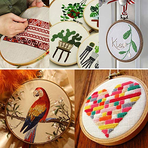 MoloTAR Rainbow Color Embroidery, Cross Stitch Threads, Bracelets, Crafts Floss,150 Skeins