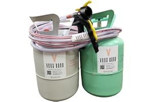Vega Bond V200 Closed Cell Spray Foam Kit - Fast Rise, 200 Board Feet - Two Component Foam Sealant for Superior Insulation