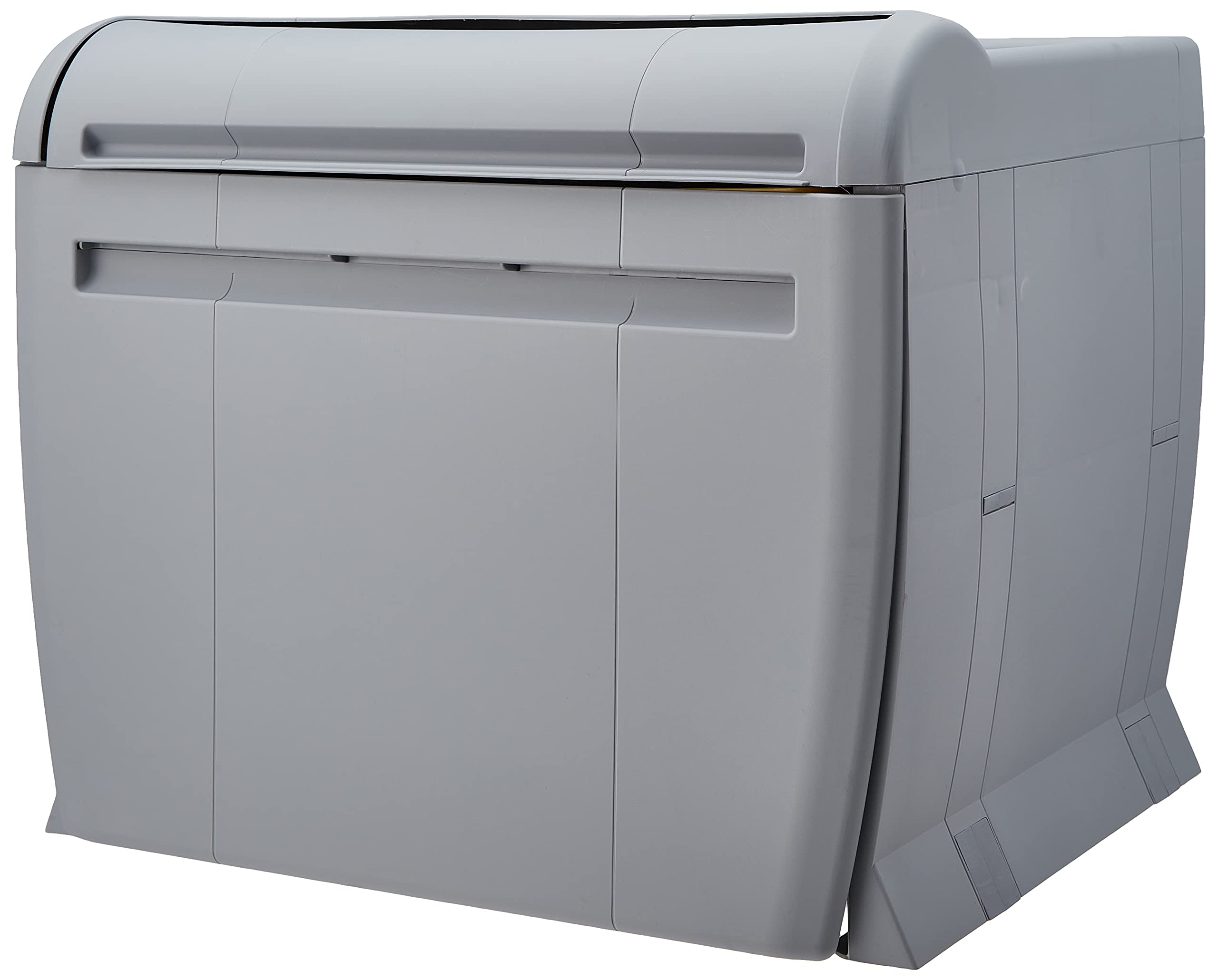 ELLETIPI City PTA 5040 A Differentiated Pull-Out Bin for Base, Grey, 52 x 42 x 44 cm