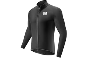 ROCKBROS winter cycling jacket for men woman,Warm long sleeves, fleece windproof jacket for cycling(black).