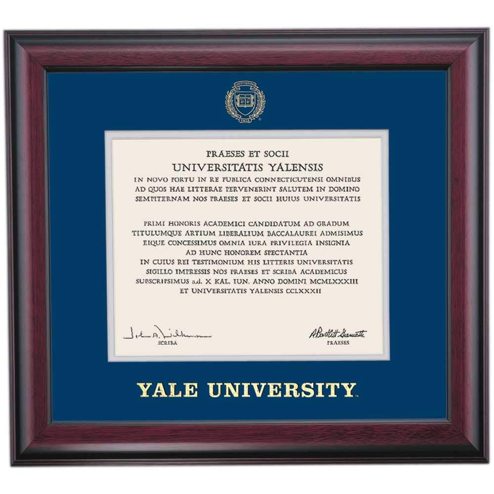 Buy OCM Diploma Frames Yale University Bulldog Display Diploma