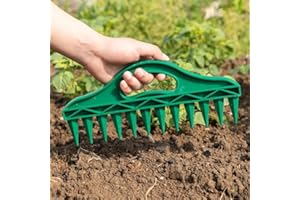 Row Seeder Garden Seed Sower Tool Planting Spacing Tool Hand Seeder for Vegetables Flowers Soil