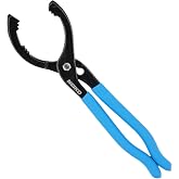 NEIKO 03422A Oil Filter Wrench, 12&rdquo; Adjustable Oil Filter Pliers, 3 Adjustable Positions, Fits 2-3/8&rdquo; to 4-1/2&rdquo;, Oil Change Tools, Filter Removal Tool