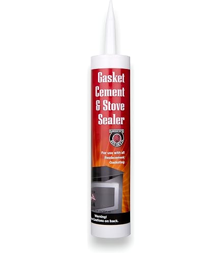 Amazon.com: Meeco's Red Devil 110C Black Gasket Cement & Stove