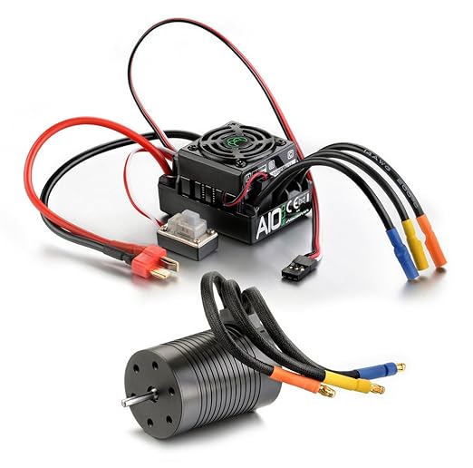 ABSIMA 2120002 2120002-RC Car Brushless Combo Set Thrust Bleco 1:10