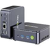 GMKtec G10 Mini PC Computer, Ryzen 5 3500U (Beats N150/N97), 16GB RAM 512GB SSD 2.5GbE NIC LAN Desktop Office Home Business H