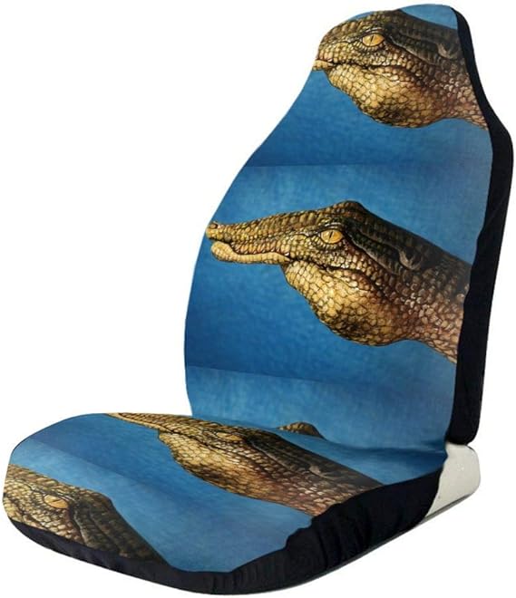 Amazon.com: WINCR Car Seat Covers Gesture Crocodile Universal Front