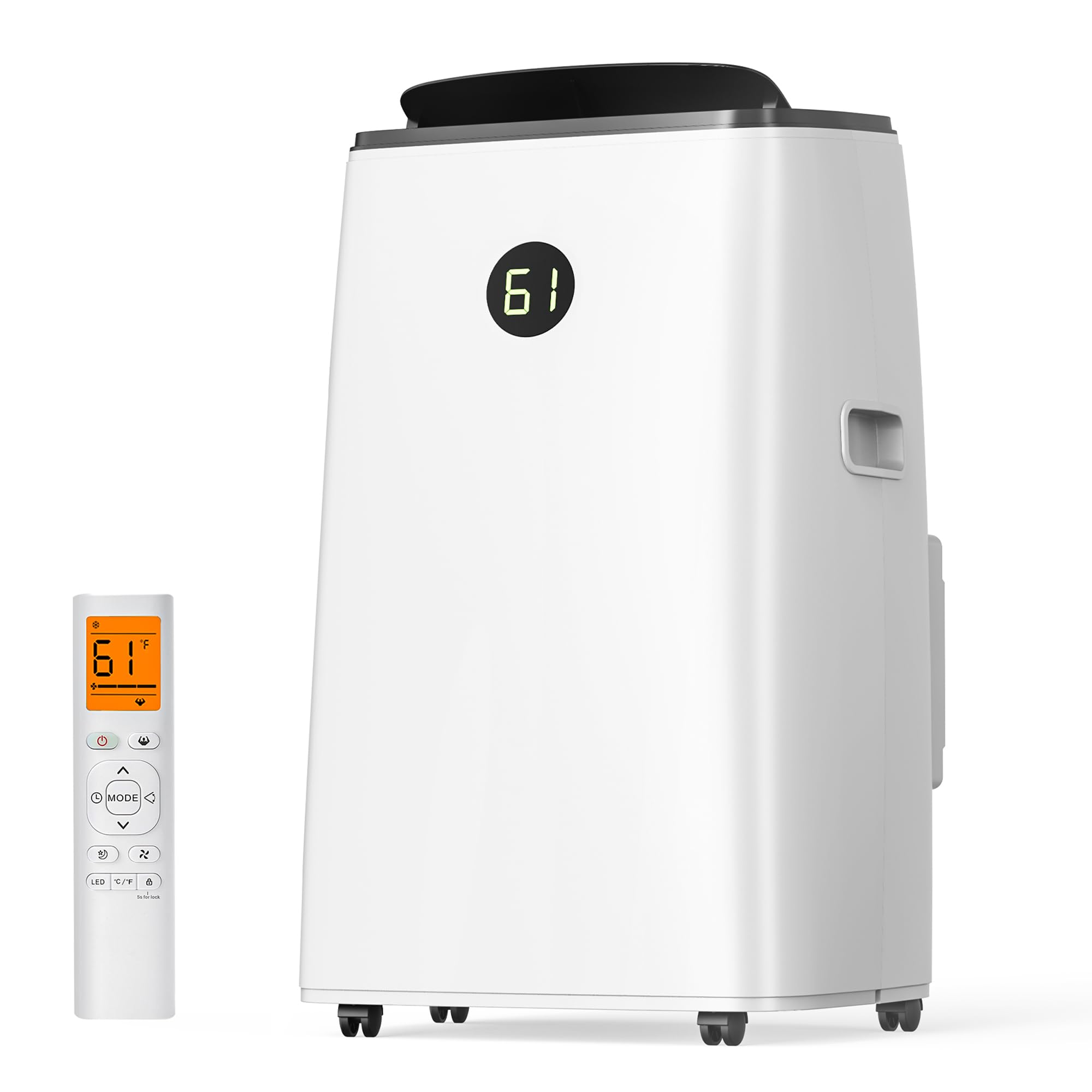 Photo 1 of *** USED/MINOR DAMAGE/UNKNOWN MISSING PARTS***Humhold 14000BTU Portable Air Conditioners Inverter Technology,Dual Hose Fast Cooling Portable AC Unit for Large Room up to 700 sq.ft, w/t Dehumidifier & Fan, (42dB) Quiet Sleep Mode, Remote Control