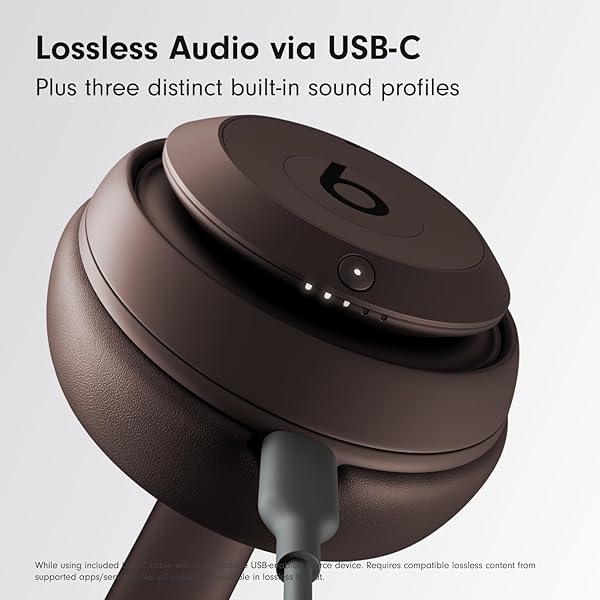 BEATS STUDIO PRO – WIRELESS BLUETOOTH NOISE CANCELLING HEADPHONES – PERSONALIZED SPATIAL AUDIO, USB-C LOSSLESS AUDIO, APPLE & ANDROID COMPATIBILITY, UP TO 40 HOURS BATTERY LIFE – DEEP BROWN