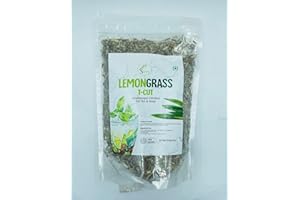 SVATV Lemongrass Loose Leaf In Tea Cut Cymbopogon Citratus | Perfect For Tea & Seasoning | Lemongrass Dried Herbs | Versatile Herb | Easy To Brew - 227g, Half Pound, 8 oz
