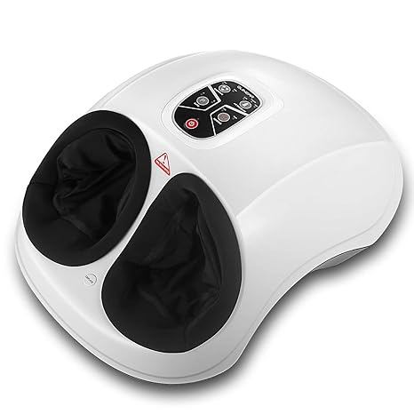 QUINEAR Fußmassagegerät Shiatsu Fussmassagegerät mit Wärmefunktion Fussmassage Gerät Elektrische Massagegerät für Füße mit Lu