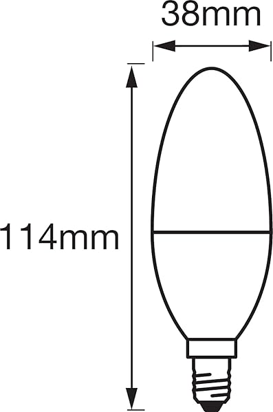 LEDVANCE Smart LED ZigBee Bombilla con casquillo E14 regulable luz blanca clida regulable compatible directamente con Echo Plus y Echo Show 2 Gen Paquete de 4 unidades