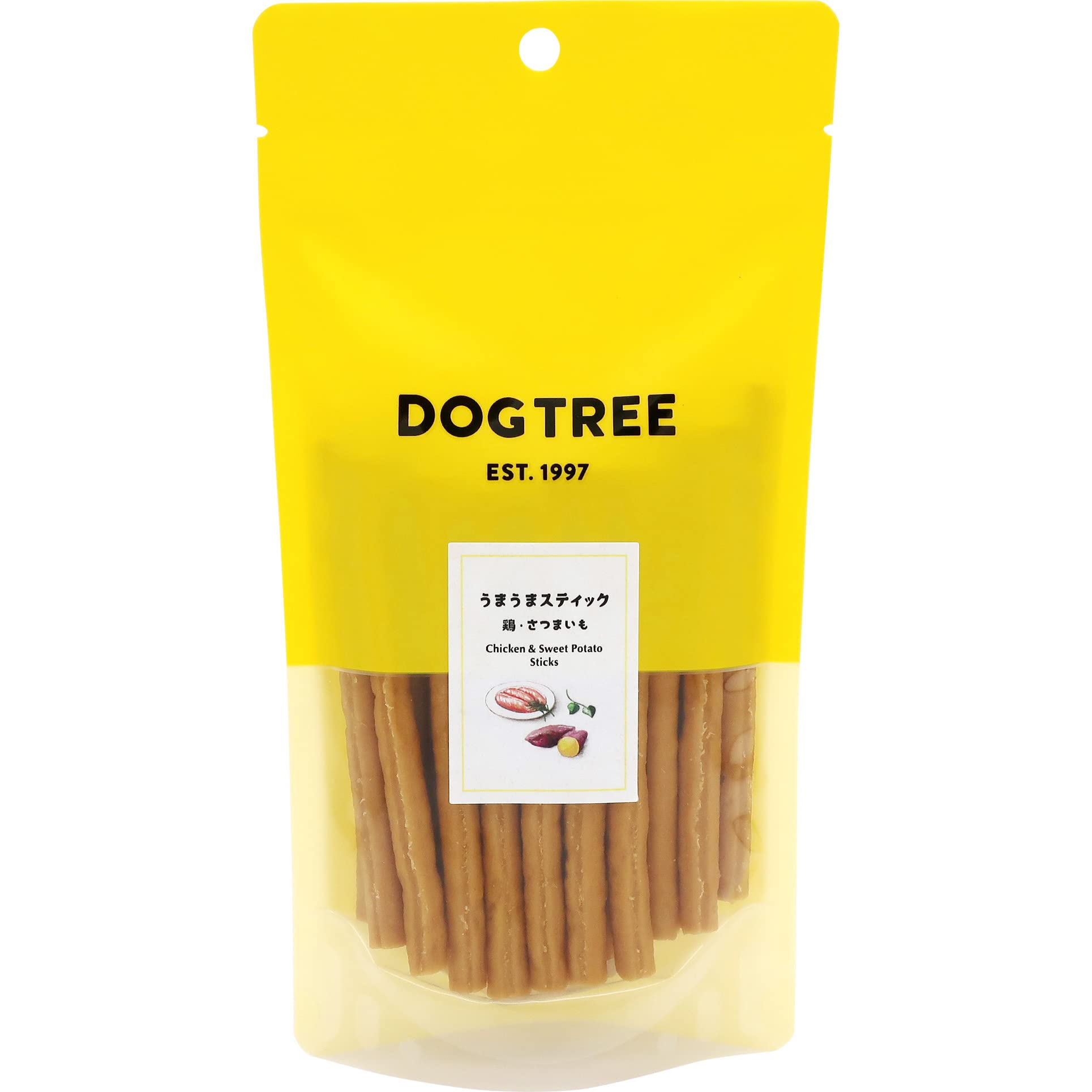 犬のおやつ 国産 ドッグツリー うまうまスティック (さつまいも) DOGTREE商品画像