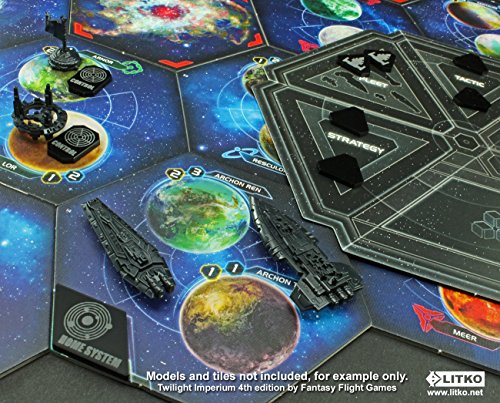TI4: Command & Control Token Set, Black (33)