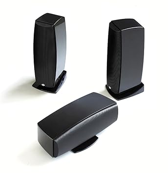 front and center speakers