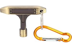 ZETILING Drum Key, Drum Keys for Tuning Drums, Drum Accessories, 2.2 * 1.5 * 0.39in Drum Tuning Key with Carabiner Musical Instrument Accessory Suitable for Tuning Most Drums