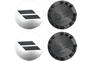 MDEOOSKY 4Pcs 6CZ27DX8AA 63mm 2.5" Wheel Center Cap Covers Replacement for Dodge Charger Challenger Durango Replace 6CZ27RM8AA (Silver)