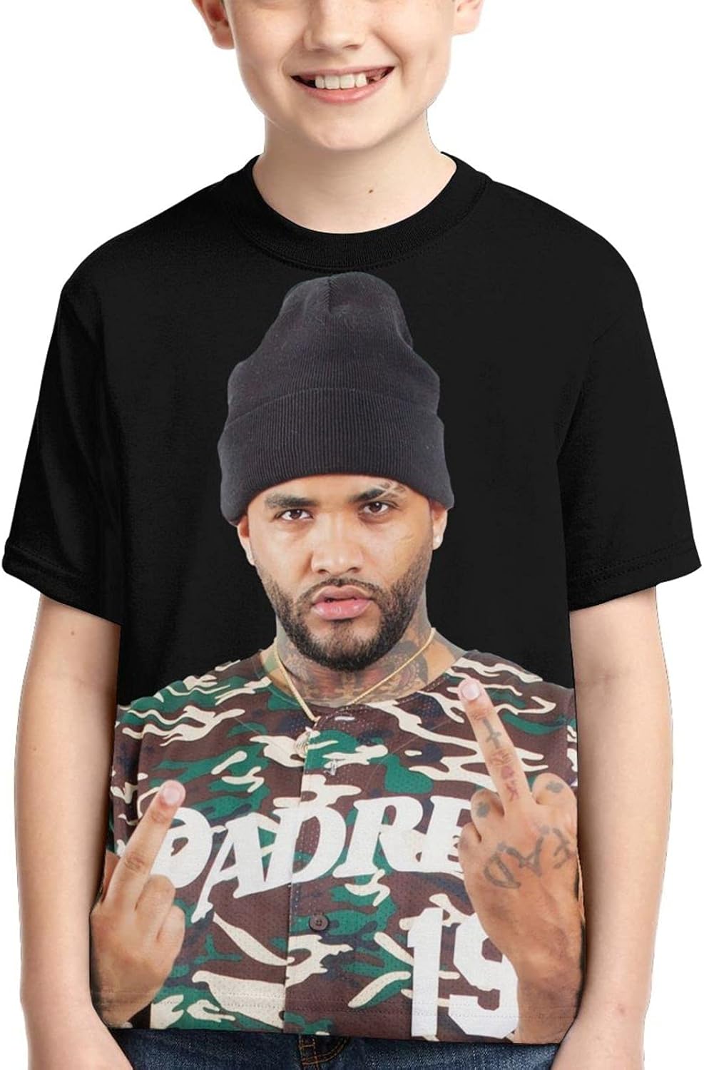 Joyner Lucas Kids Boys Girls Summer TShirt Tops Clothes