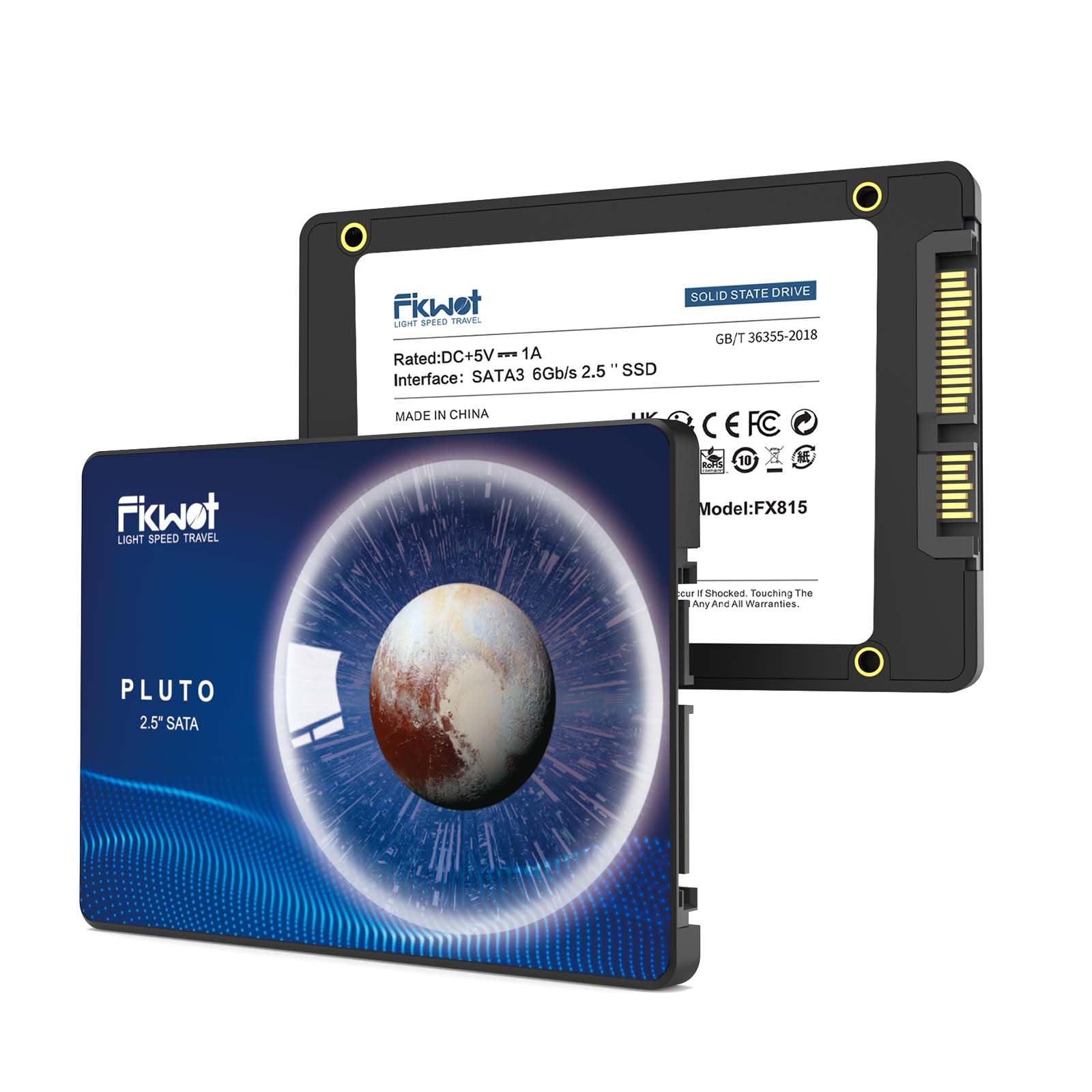 Fikwot FX815 1TB 3D NAND 2,5 Zoll SATA III Interne Solid State Drive – 6Gb/s Interne SSD, 560MB/s Lesen, schnelle Festkörper-Laufwerk für Laptop und Desktop 8