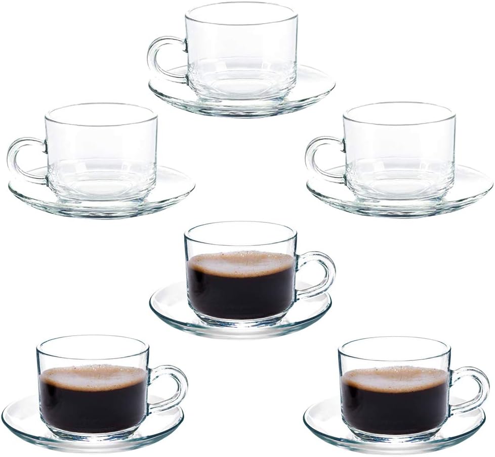 Coffee Cup Glass Teacup, Cappuccino Cups, Coffee Cups