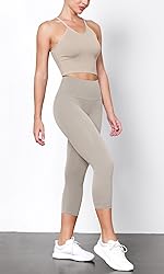 ODODOS ODLEX 2-Pack High Waist Workout Capris for