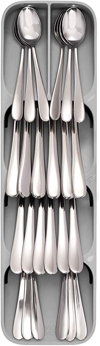 NK-STORE's Kitchen Drawer Organizer Tray Rack Shelf Spoon Fork Cutlery Divider Box