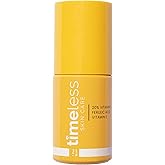 Timeless Skin Care Vitamin C Serum with Vitamin E & Ferulic Acid - Brightening Serum - for Oily & Dry Skin - Fragrance-Free - 4 oz