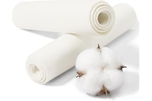 SWTURK 2Pcs Flannel for Castor Oil Pack, Castor Oil Pack wrap Organic Cotton,Reusable & Highly Absorbent, Creates a Soothing Heat Compress for Abdomen, Joints & Other Areas, 7x16 in