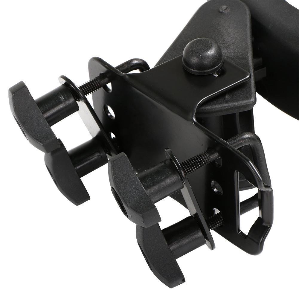 Yaheetech Universal Kayak Carrier Cross Bars Boat Canoe Surf Ski Board Roof Top Mounted Rack Black