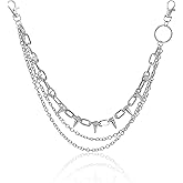 EMORBALS Pants Chain - Wallet Chain Pocket Chain Jean Chain Belt Chain for Men Women - Hip Hop Punk and Gothic Accessory