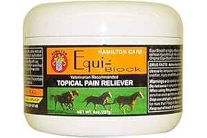 HAMILTON Miracle Coat Original Equi-Block Topical Pain Reliever for Horses, 8-Ounce