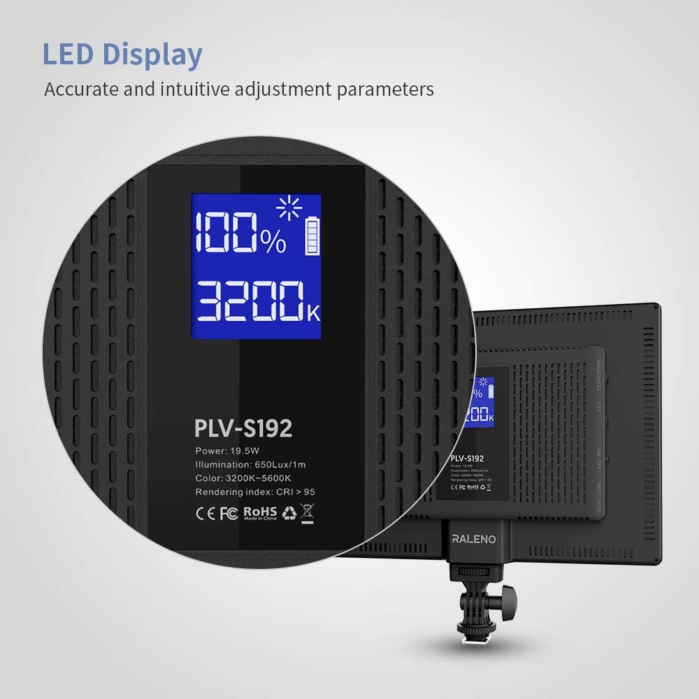 RALENO 13" LED Video Light - Image 5