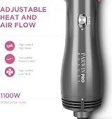 PARWIN PRO BEAUTY 4-in-1 Hair Dryer Brush Set Ionic Air Styler 1000W view 5