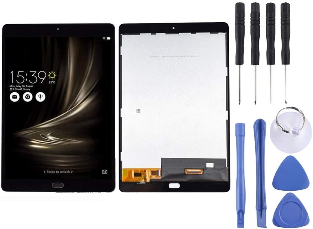 KANEED LCD Sreen Replacement Parts, LCD Screen and Digitizer Full Assembly for Asus ZenPad Z10 (ZT500KL) (Black) (Color : Black)