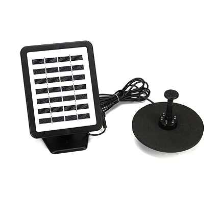 myfilma Bewässerungs-Brunnen-Wasser-Brunnen-Pumpe LED im Freien mit LED für die Bewässerung des Gartens